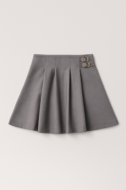 Twin Tab Pleated Skirt (ISM-1|MIS/11)