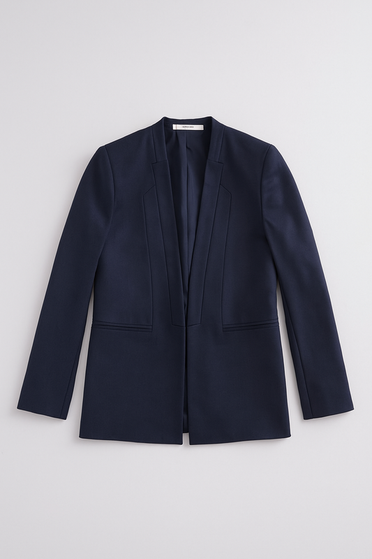 Feminine Fit Open Front Blazer (MIS-1|MIS/6)