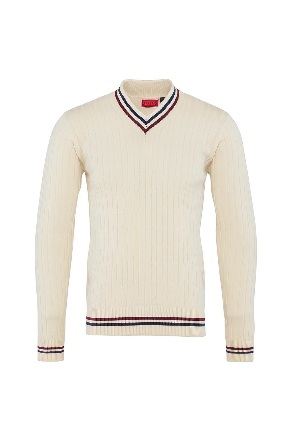 Harvard (Crème Cricket With Harvard Veritas Embroidery)