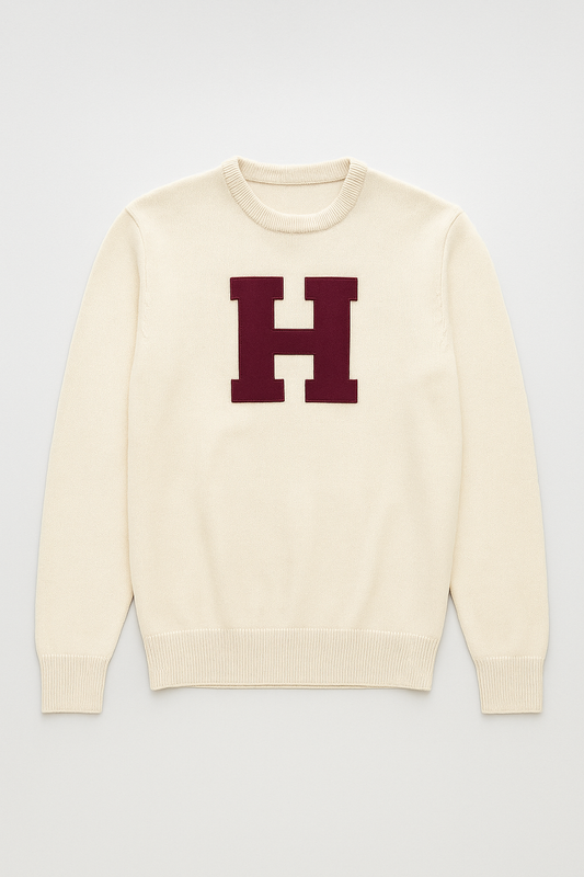 Harvard Fairfield (Crew Fairfield In Red Intarsia)