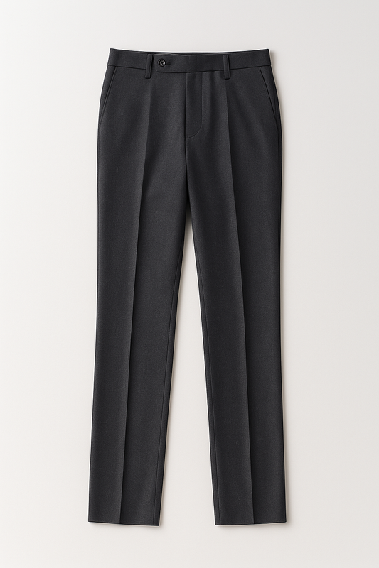 Straight Fit Plain Front Pant (LPR-1|MIS/27)