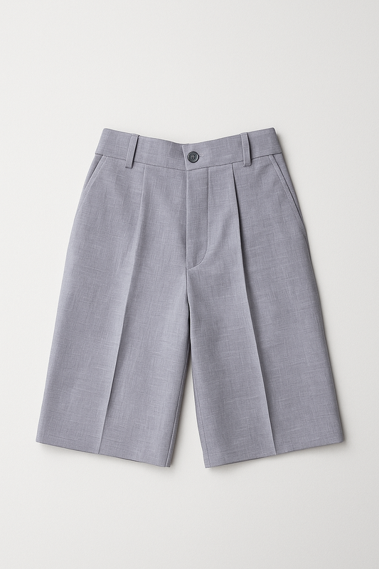 Slim Fit Pleated Short (ISM-1|MIS/24)