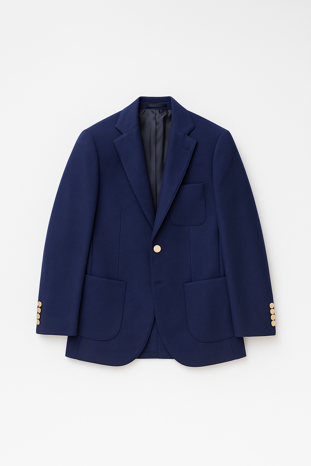 Tailored Fit Patched Pocket Winter Blazer (FLS-1|MIS/21)