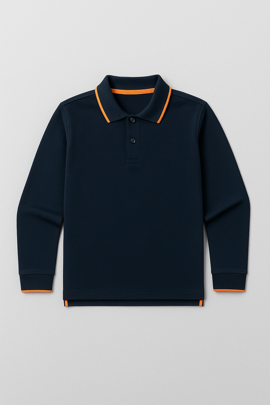 Long Sleeve Polo Shirt (UPK-2|FST/1)