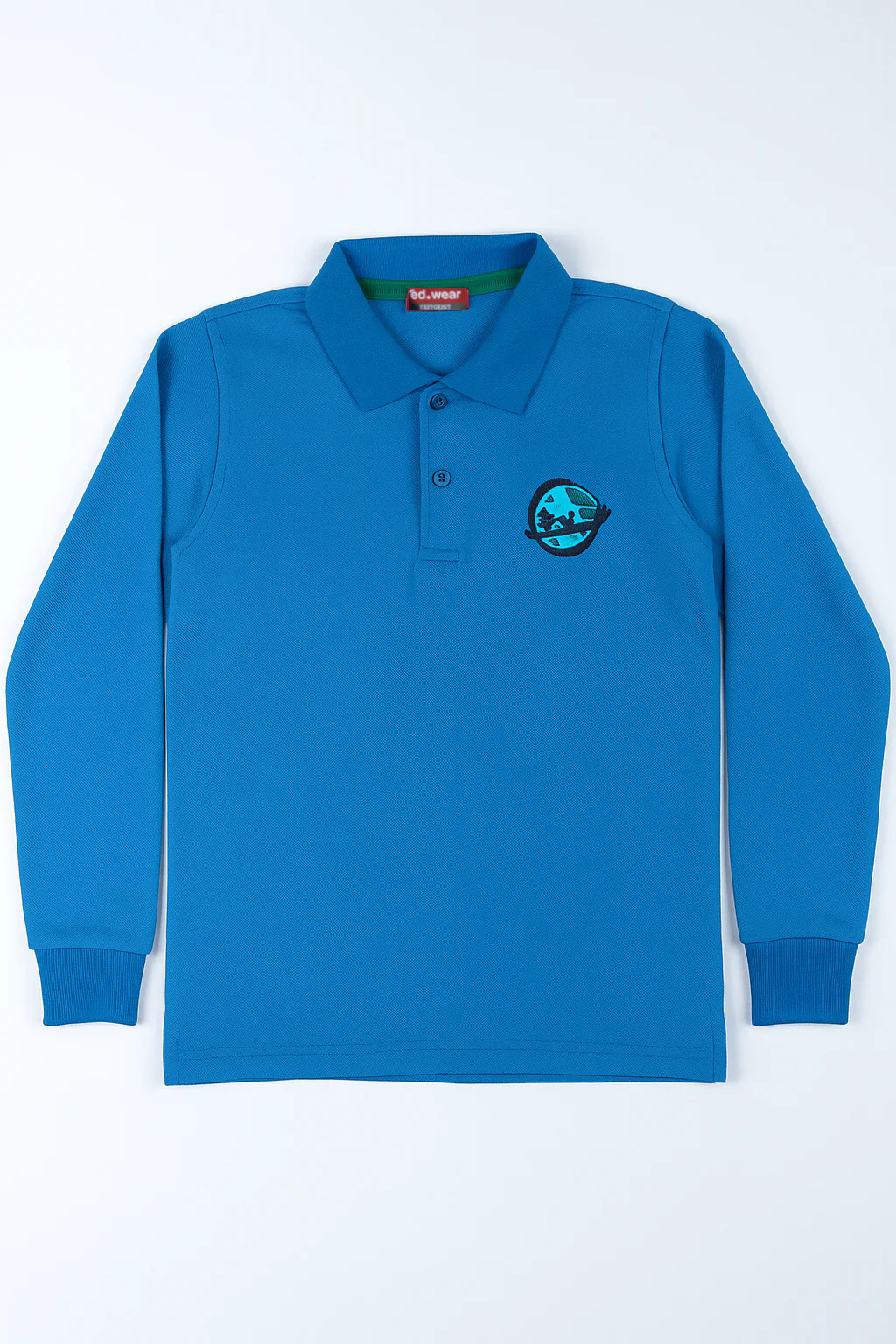 Long Sleeve Polo Shirt (PKPH-7|FST/1)