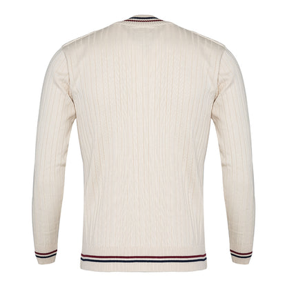 Harvard (Crème Cricket With Harvard Veritas Embroidery)