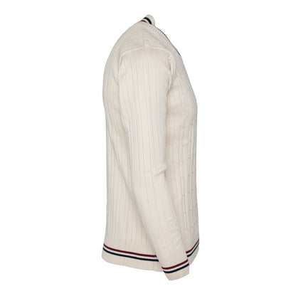 Harvard (Crème Cricket With Harvard Veritas Embroidery)