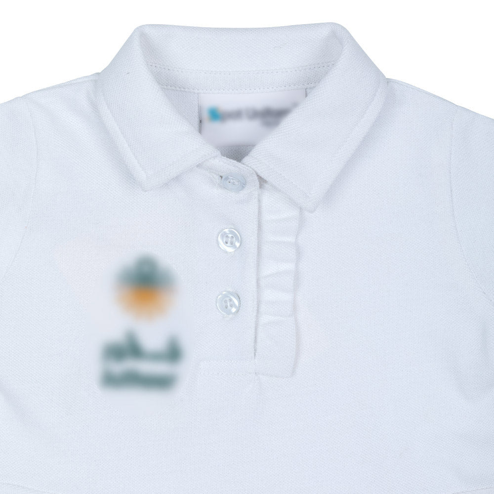 Juthoor Polo Dress (PKH-80C (WHT-REG)|JTH/1)