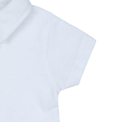 Juthoor Polo Dress (PKH-80C (WHT-REG)|JTH/1)