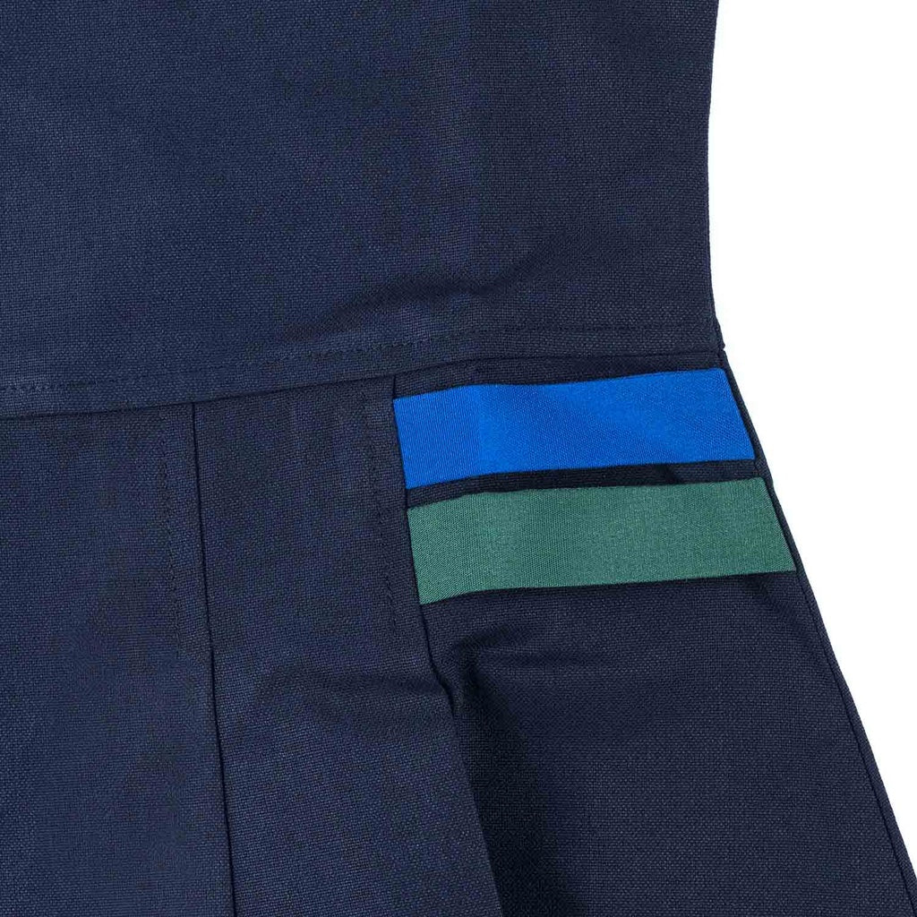 Pleated Twin Tab Pinafore (SIT-9|IKL/4)