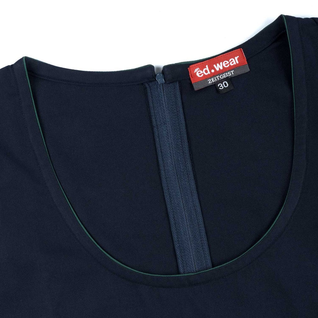 Pleatless Waist Flap Pinafore (SIT-9|IKL/3)