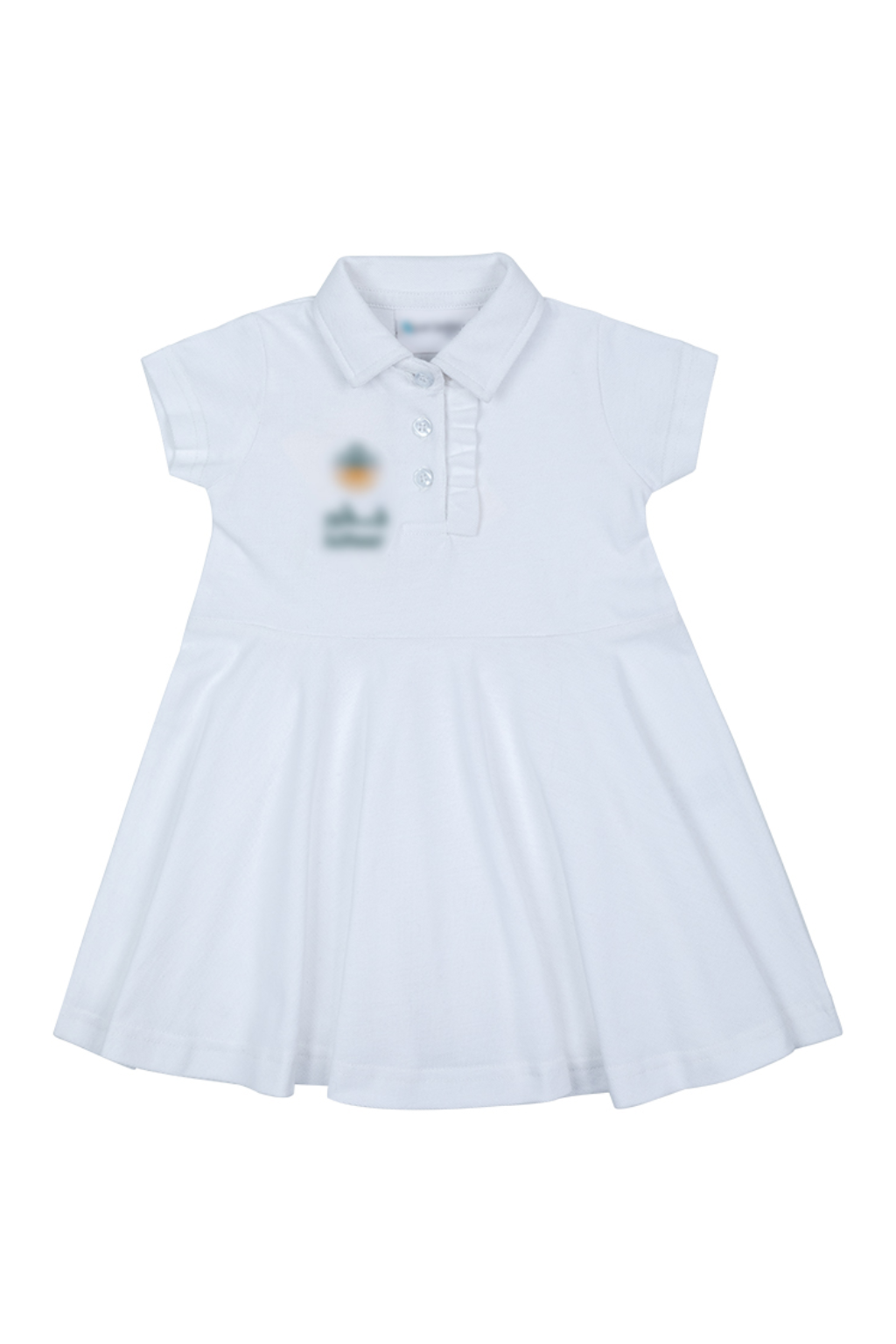 Juthoor Polo Dress (PKH-80C (WHT-REG)|JTH/1)